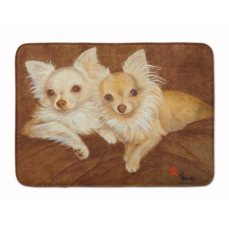 Carolines Treasures Chihuahua For the Pair Machine Washable Memory Foam Mat MH1042RUG